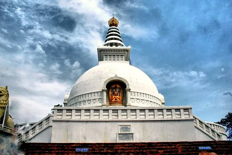 Vishwa Shanti Stupa at Rajgir